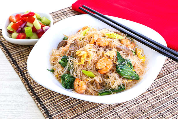 Bihun Goreng Bumbu Pedas